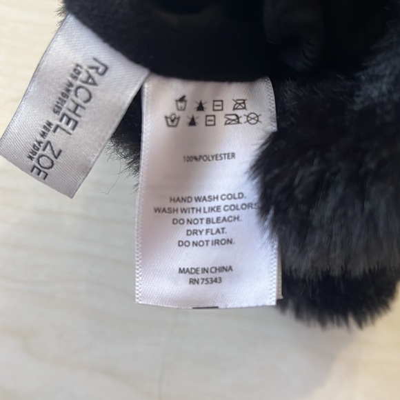 Rachel Zoe Fingerless Faux Fur Gloves - Picture 4 of 5